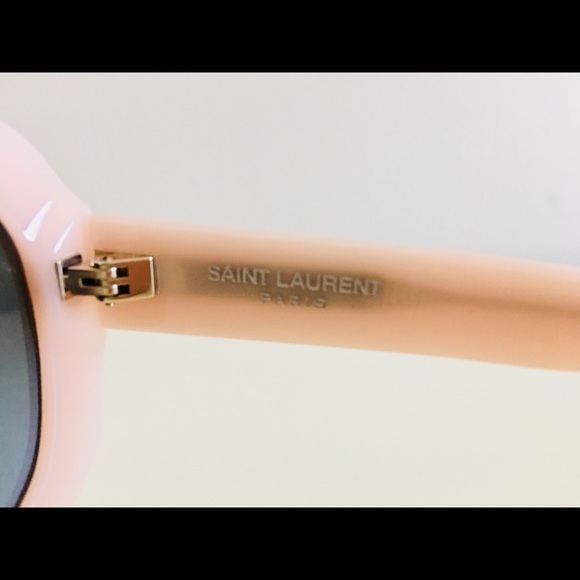 Saint Laurent- ‘Mel’ Sunglasses in Pale Pink - Picture 4 of 4